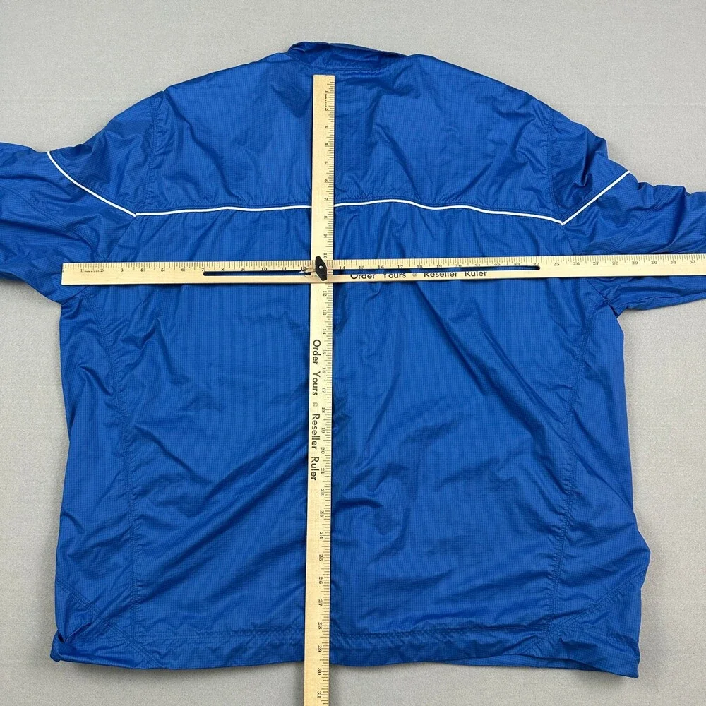 University at Buffalo Jacket Men 2XL Blue Nike Storm Fit Windbreaker NCAA XXL